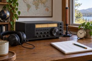 how to pick up utility stations on hf