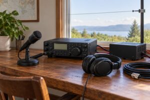 how to set up a ham radio station for beginners