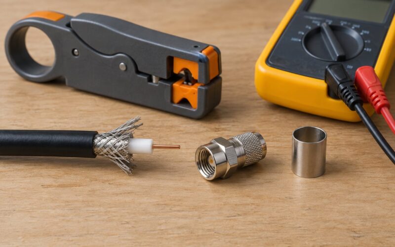 How to Install Coax Connectors Without Soldering Mistakes (2026)