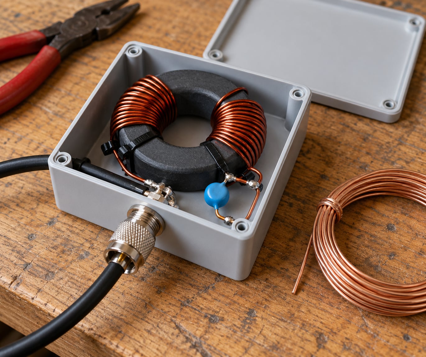 how to build an unun for an end fed antenna