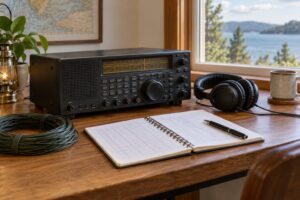 what frequencies to scan for international broadcasts