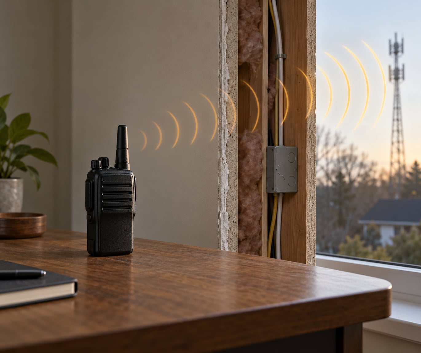 why your handheld radio antenna performs poorly indoors
