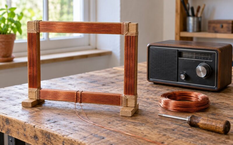 How to Build a Loop Antenna for AM Radio (2026): Step by Step