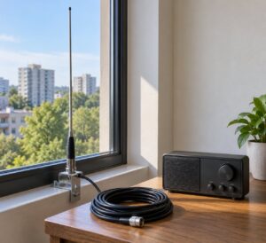 how to install an antenna in an apartment