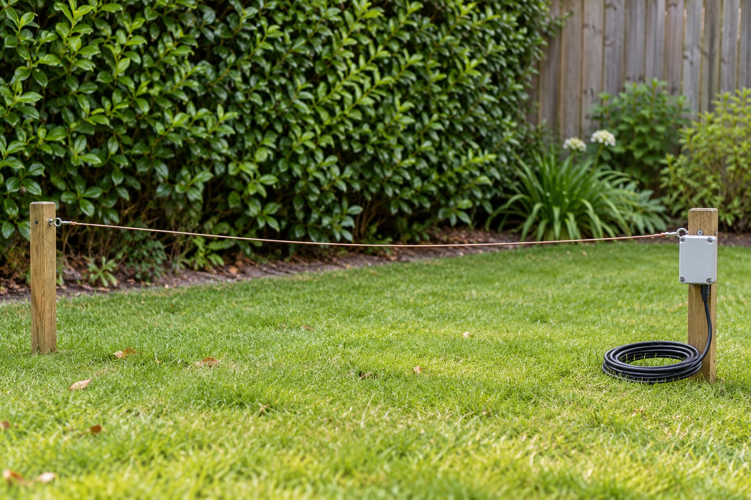 how to build a stealth hf antenna for a small yard