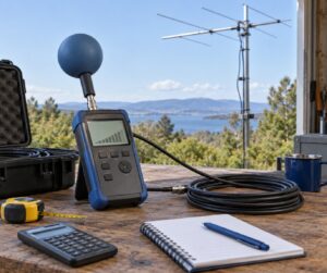 how to measure rf exposure for your station