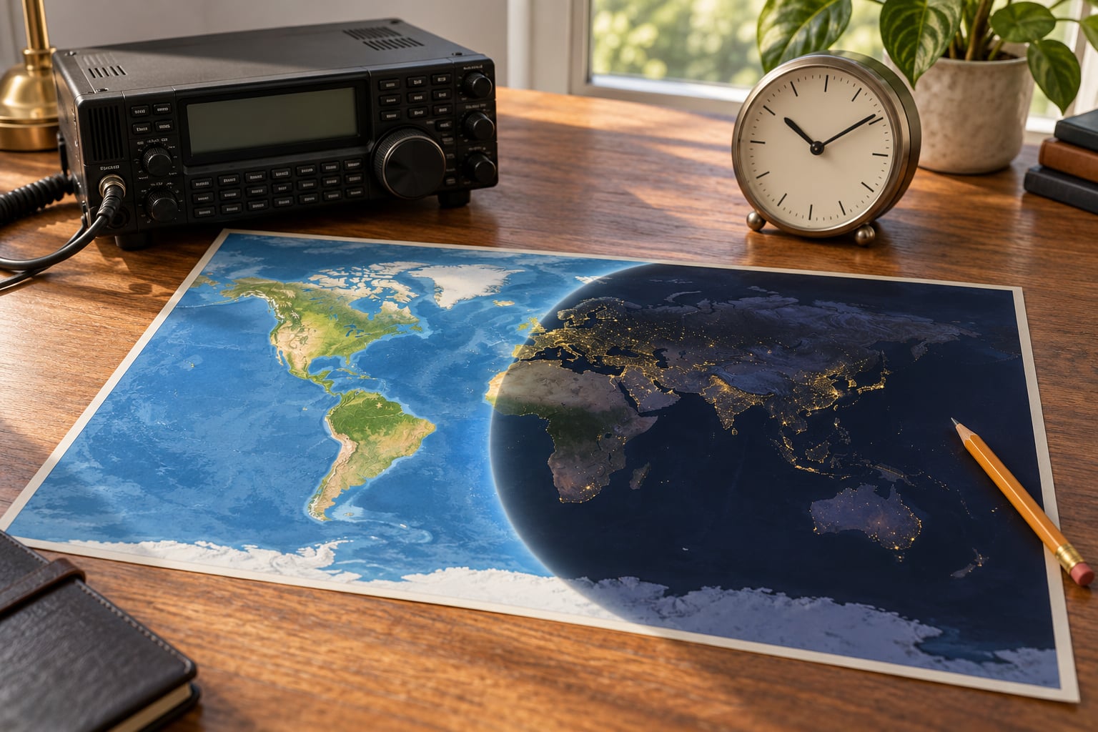what is the best time of day to work dx on hf