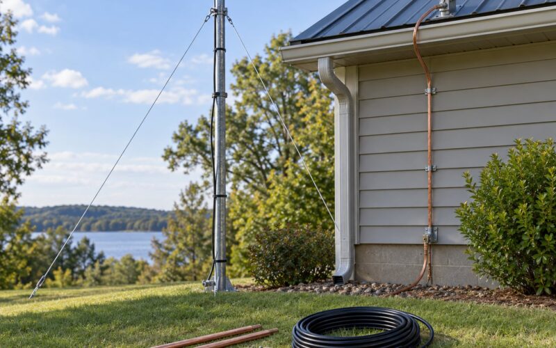 How to Ground a Ham Radio Antenna System Safely (2026)