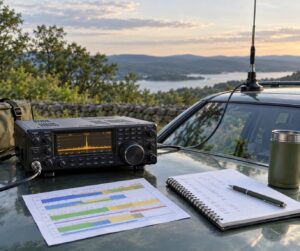 how to find activity on the 20 meter band