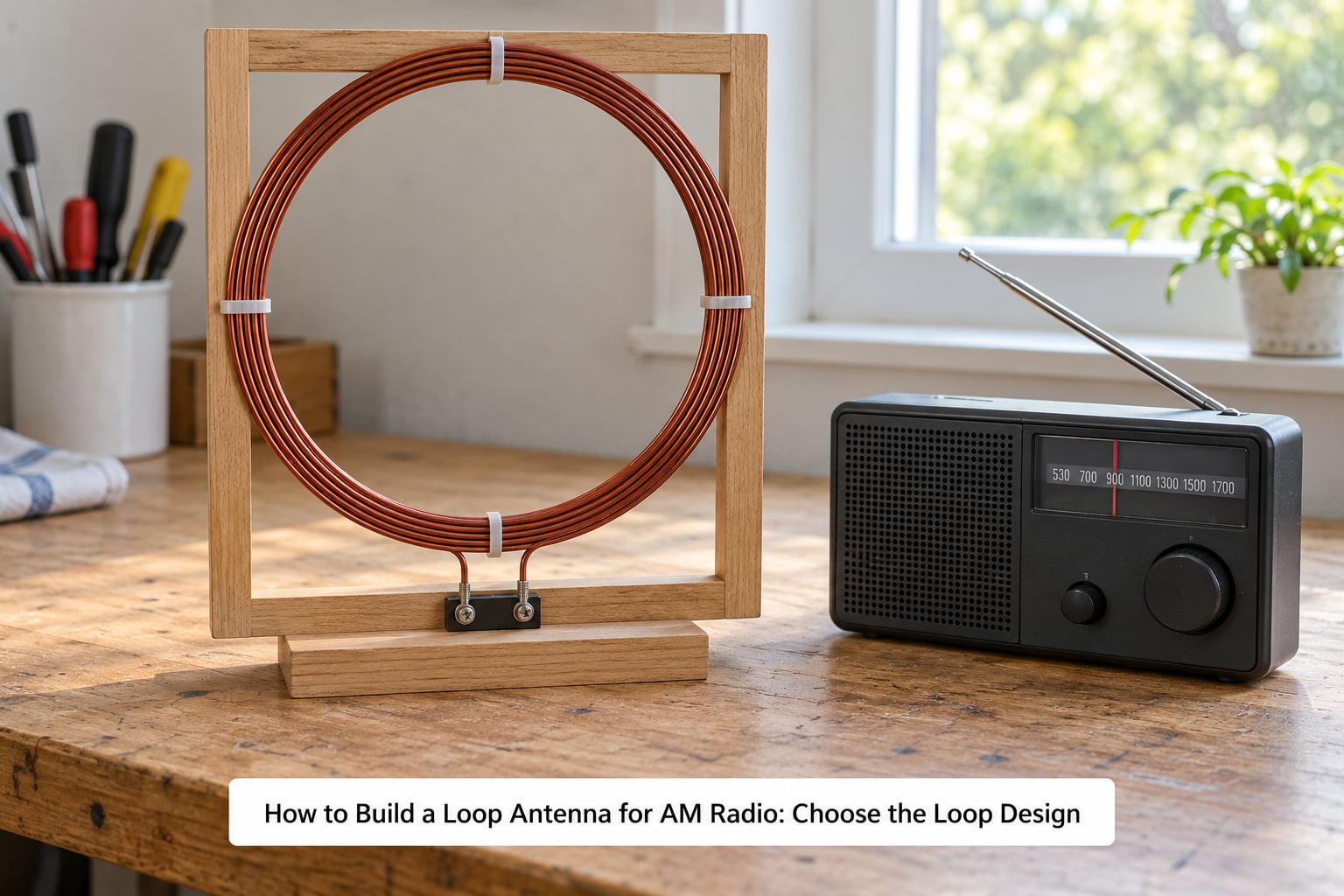 How to Build a Loop Antenna for AM Radio: Choose the Loop Design