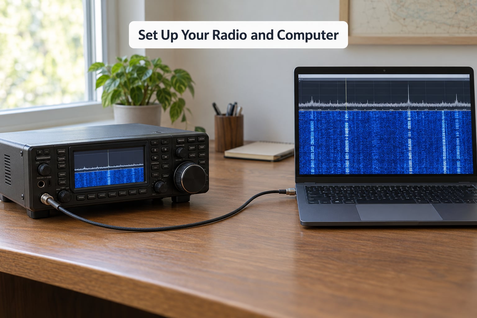 Set Up Your Radio and Computer