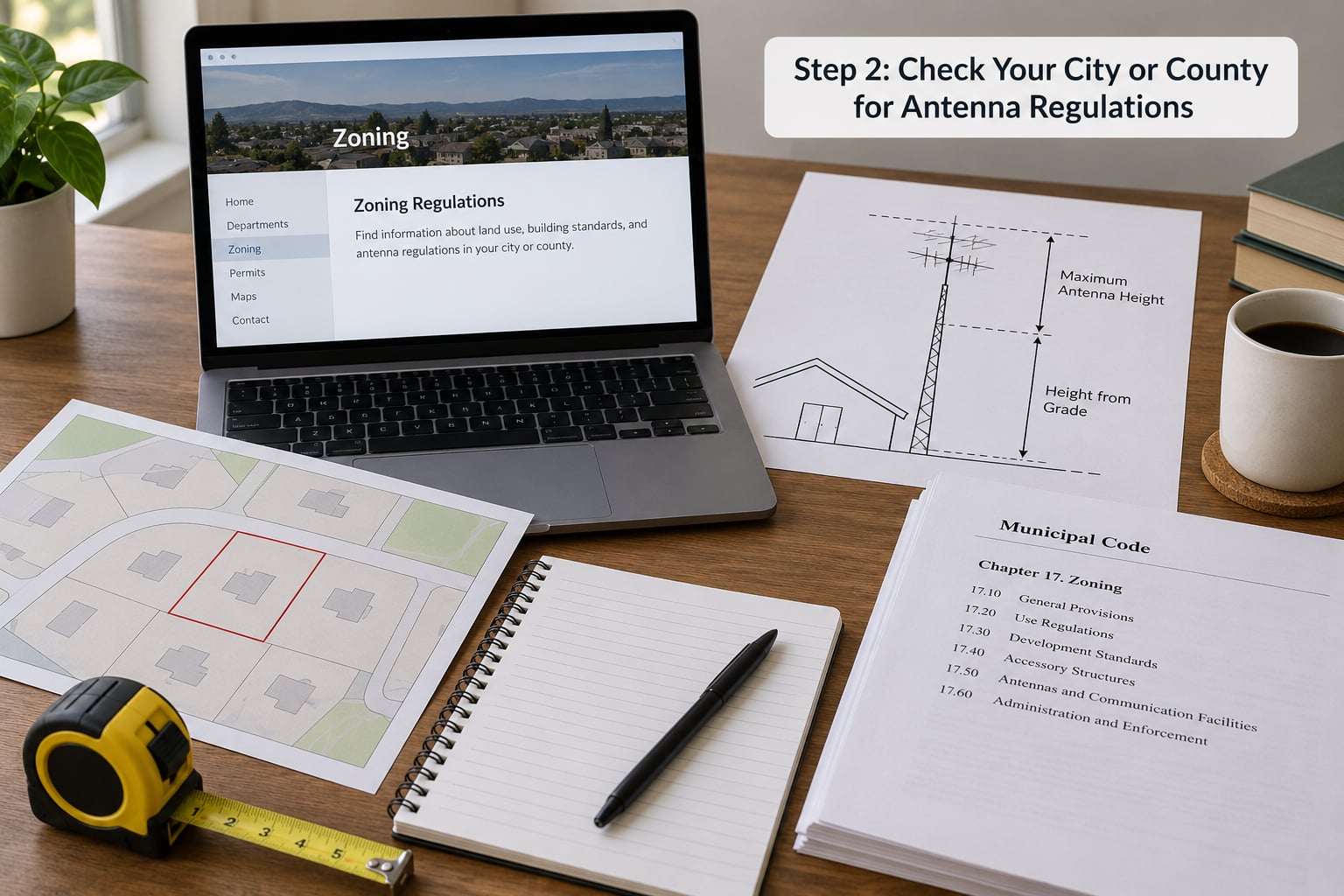 Step 2: Check Your City or County for Antenna Regulations