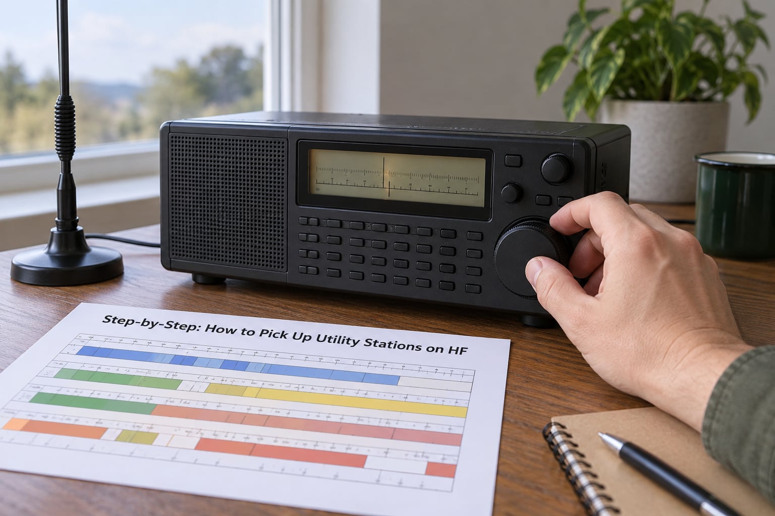 Step-by-Step: How to Pick Up Utility Stations on HF