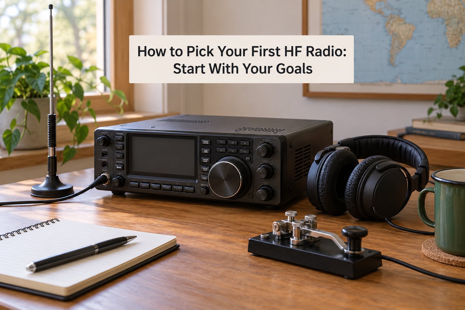How to Pick Your First HF Radio: Start With Your Goals