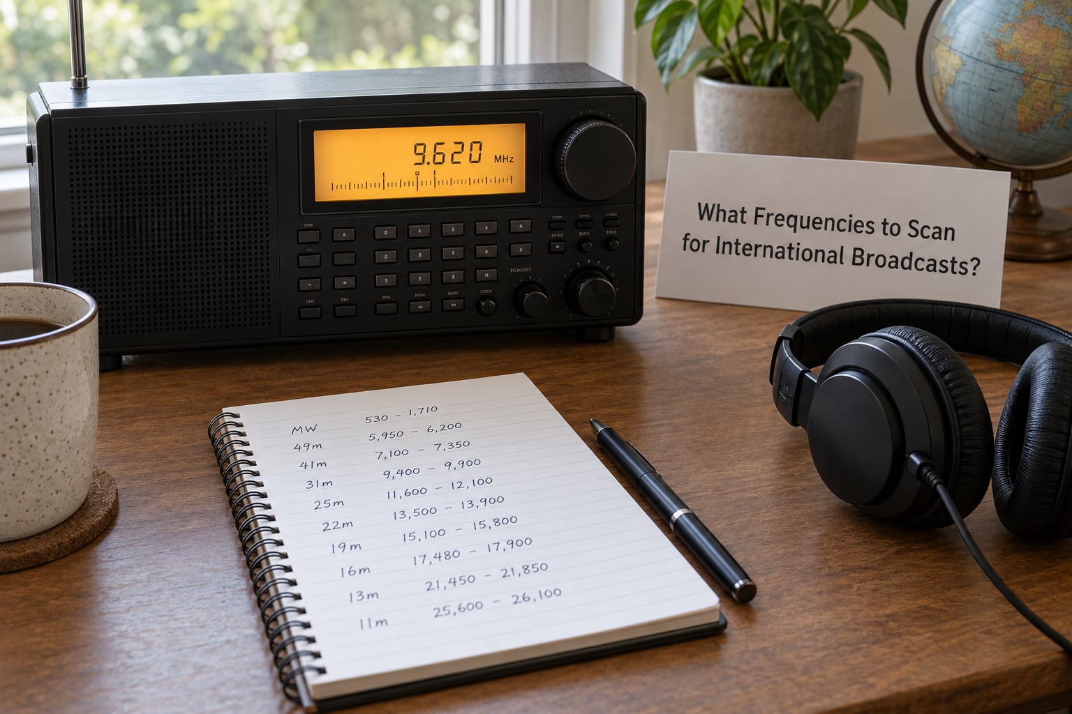 What Frequencies to Scan for International Broadcasts?