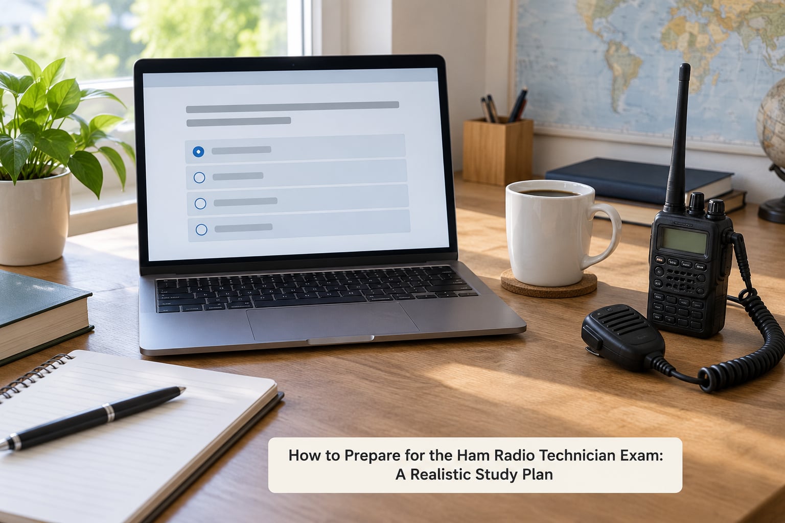 How to Prepare for the Ham Radio Technician Exam: A Realistic Study Plan